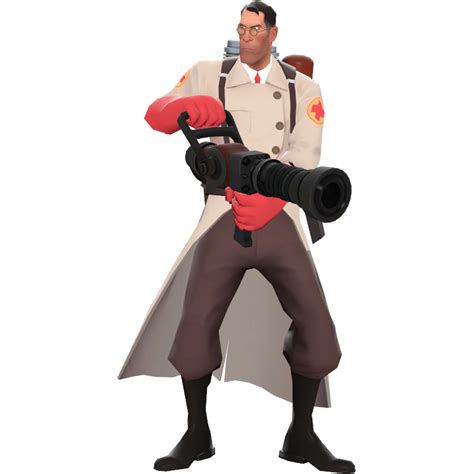 The three other TF2 Familiars in the same game are the Pyro, Medic, and Engineer. The Heavy appears in the teaser trailer in Dungeon Defenders, where he fights against the BLU team on the Gravel Pit and gets pulled by the hero character Huntress into a portal to the Dungeon Defenders universe.